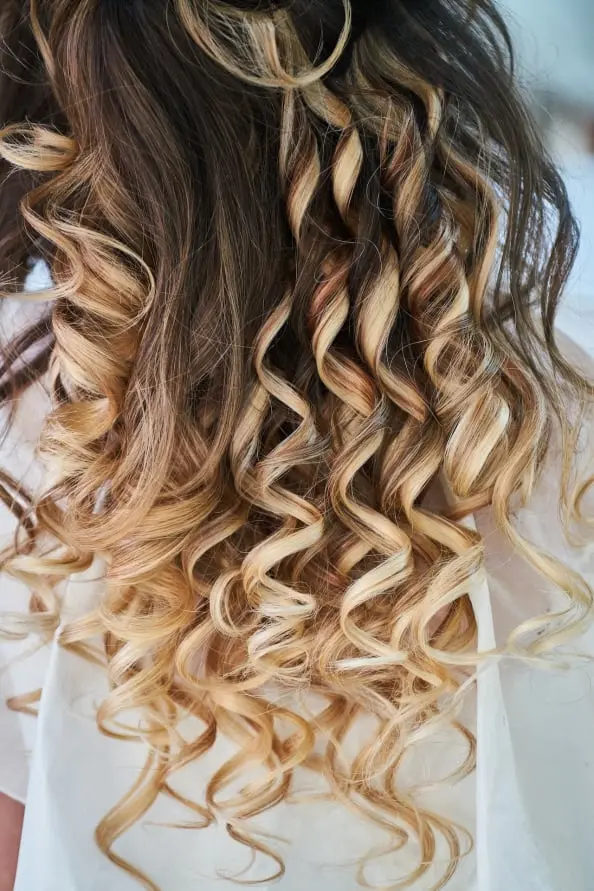 Image of Balayage hair style in Redmond Oregon hair salon